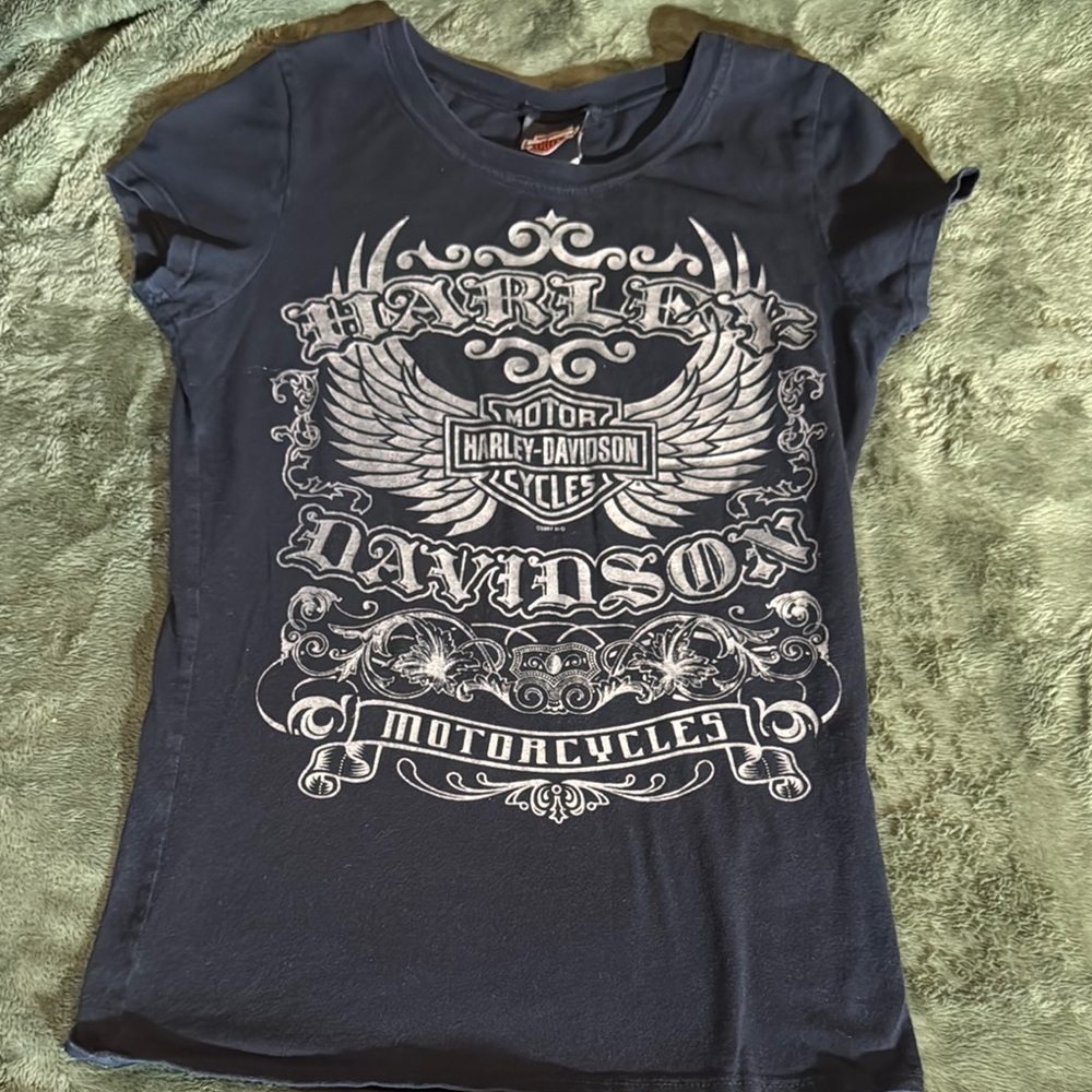 Harley-Davidson Black Graphic Tee